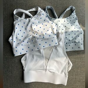 3 fabletics bras XS